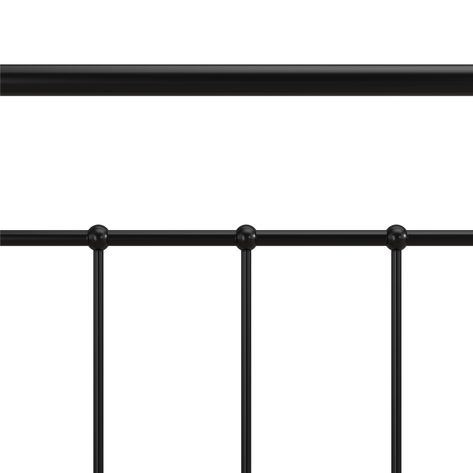 RealRooms Ainsley Full Metal Platform Bed Frame, Black - Black - Full