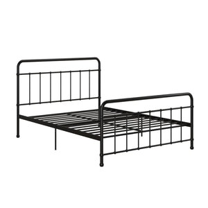 RealRooms Ainsley Full Metal Platform Bed Frame, Black - Black - Full