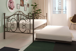 DHP Bombay Twin Metal Daybed and Trundle - Bronze - Twin