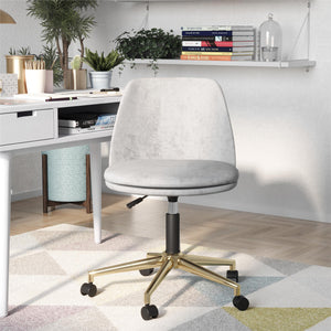 DHP Ivy Office Chair - Light Gray