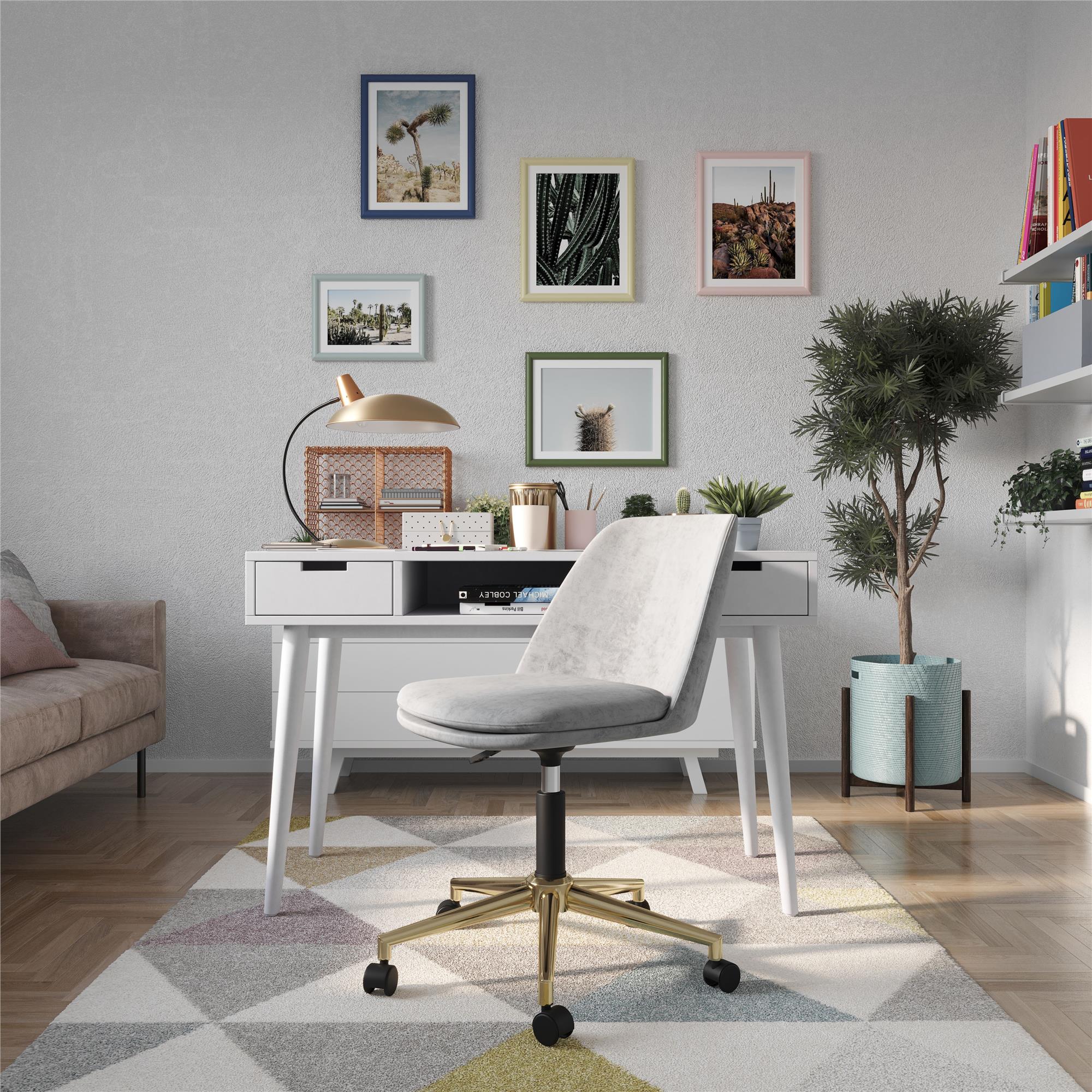 DHP Ivy Office Chair - Light Gray