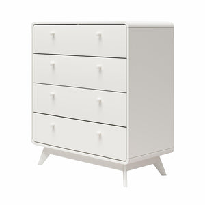 Ren Home Leva 4 Drawer Dresser, White - Charleswood White