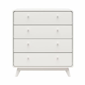 Ren Home Leva 4 Drawer Dresser, White - Charleswood White