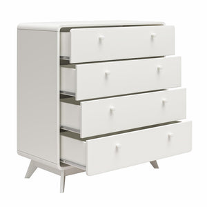 Ren Home Leva 4 Drawer Dresser, White - Charleswood White