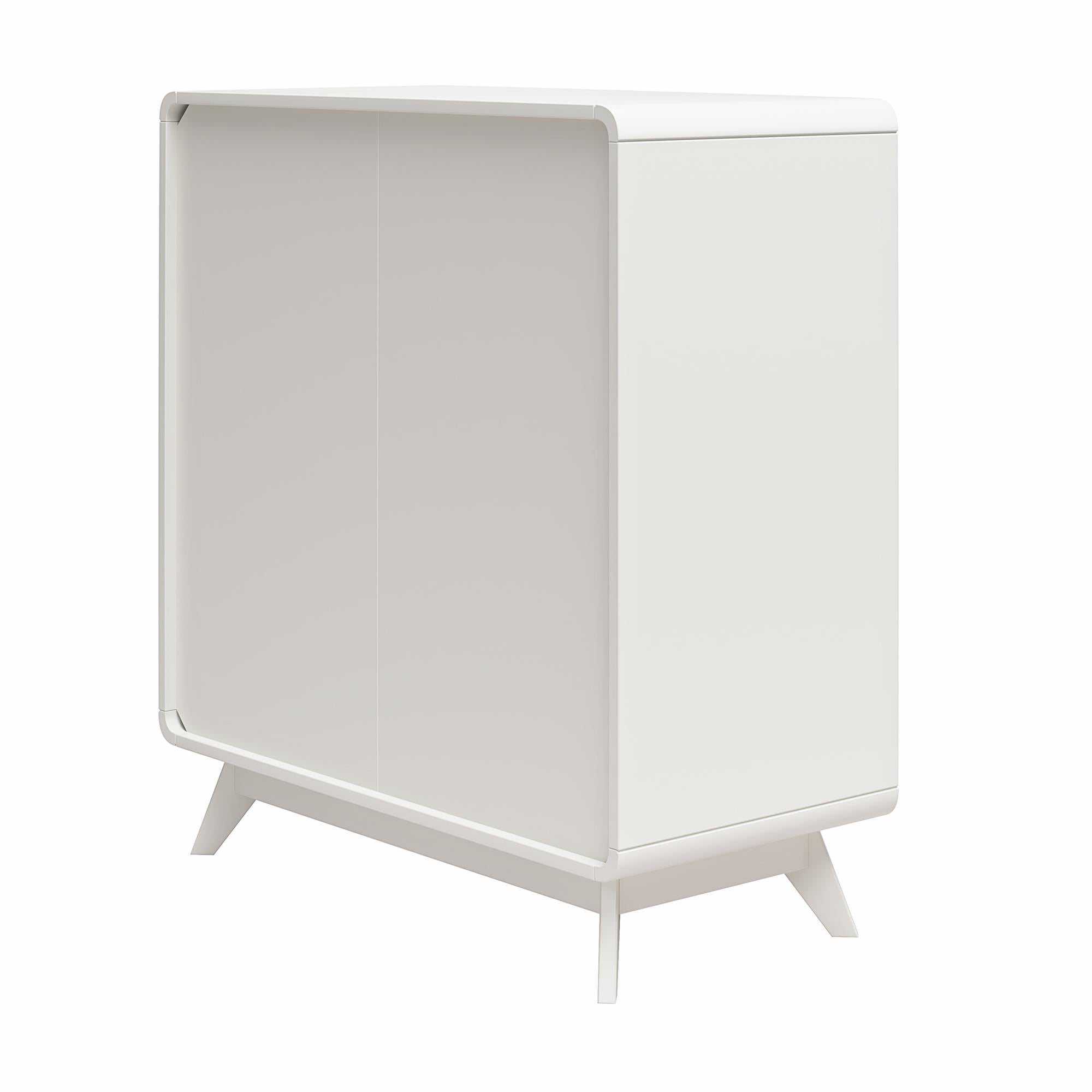 Ren Home Leva 4 Drawer Dresser, White - Charleswood White
