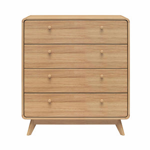 Ren Home Leva 4 Drawer Dresser, Oak - Oak