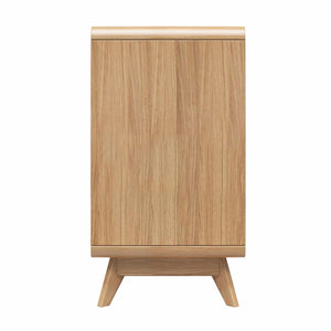 Ren Home Leva 6 Drawer Dresser, Oak/White - Oak