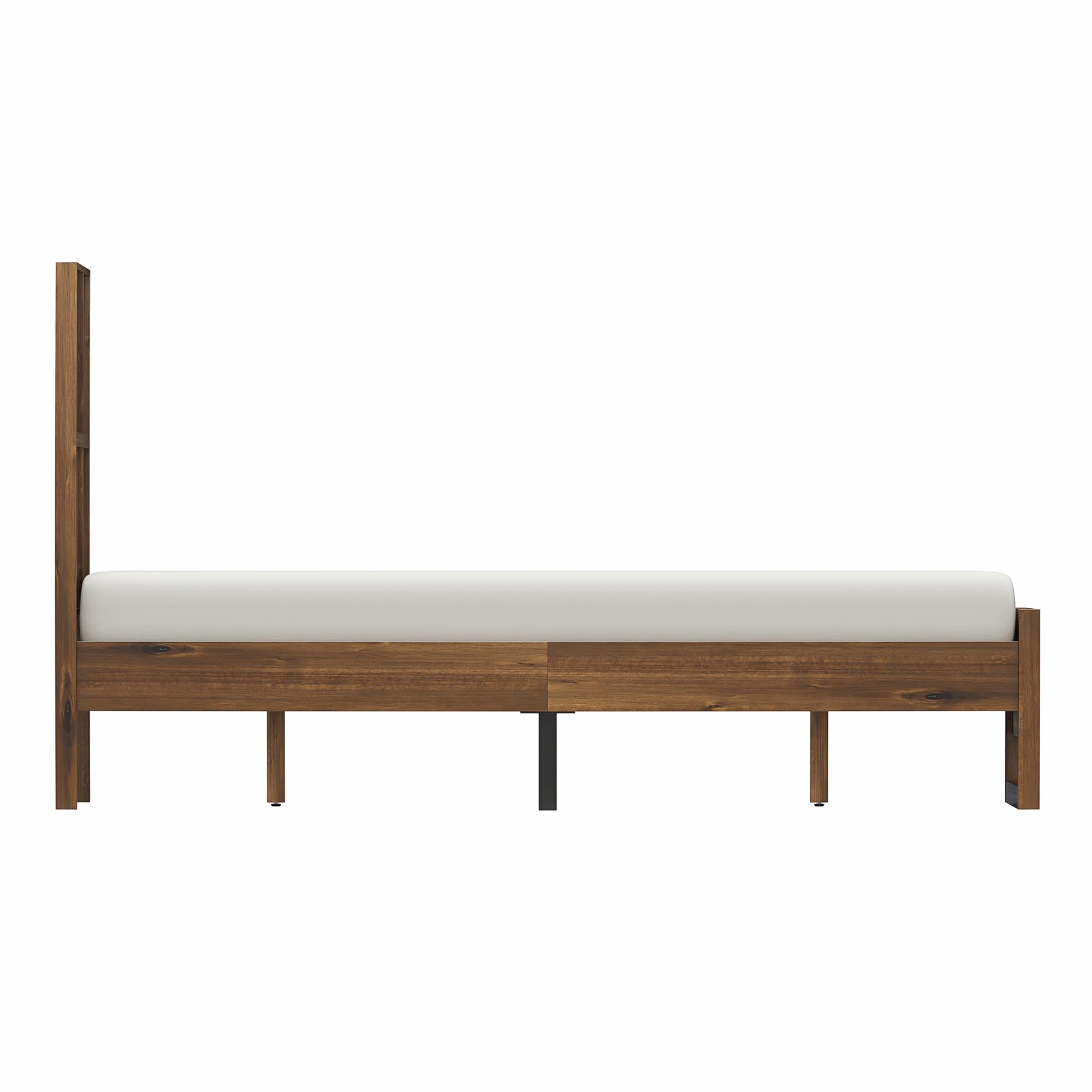 DHP Archer Wood Bed Frame with Headboard, Queen, Prominence - Prominence - Queen