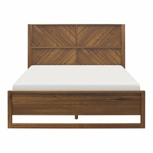 DHP Archer Wood Bed Frame with Headboard, Queen, Prominence - Prominence - Queen