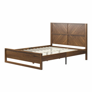 DHP Archer Wood Bed Frame with Headboard, Queen, Prominence - Prominence - Queen