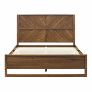 DHP Archer Wood Bed Frame with Headboard, Queen, Prominence - Prominence - Queen