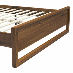 DHP Archer Wood Bed Frame with Headboard, Queen, Prominence - Prominence - Queen