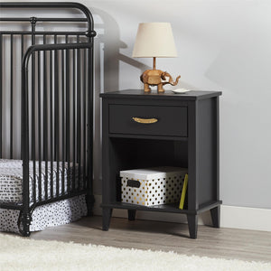 Monarch Hill Hawken Nightstand, Black - Black