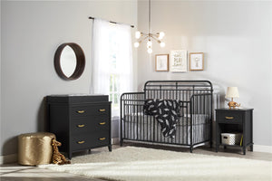 Monarch Hill Hawken Nightstand, Black - Black