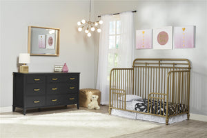 Monarch Hill Hawken 6 Drawer Dresser, Black - Black