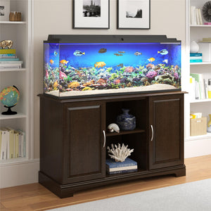Ollie & Hutch Harbor 50 - 75 Gallon Aquarium or Terrarium Stand - Espresso