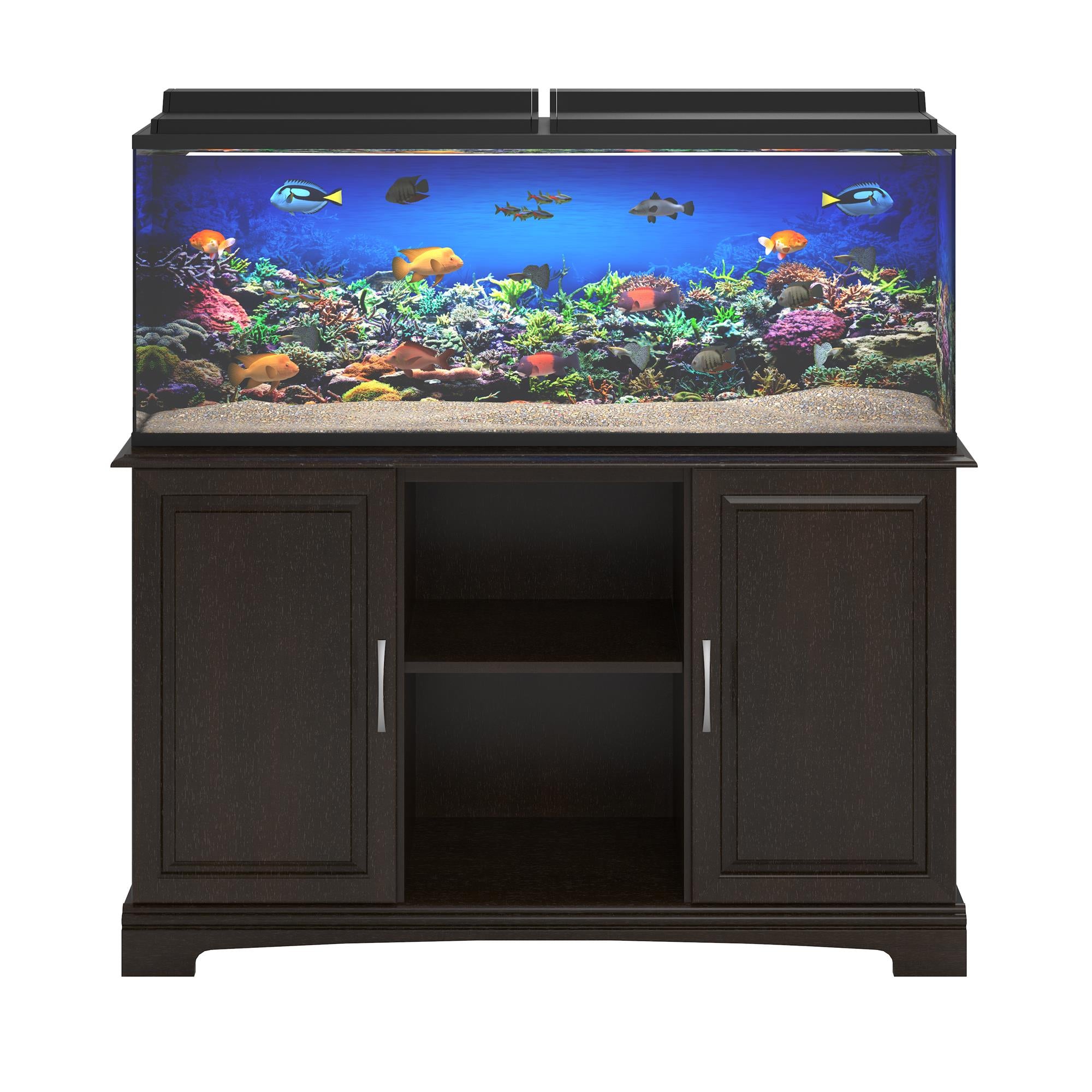 Ollie & Hutch Harbor 50 - 75 Gallon Aquarium or Terrarium Stand - Espresso