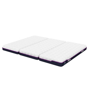 Signature Sleep Tucker Queen Size Tri-Fold Memory Foam Mattress - White - Queen