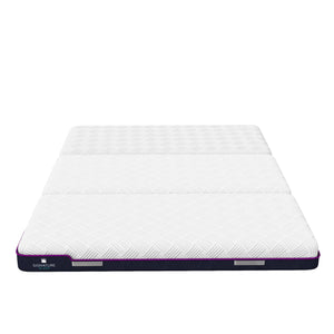 Signature Sleep Tucker Queen Size Tri-Fold Memory Foam Mattress - White - Queen