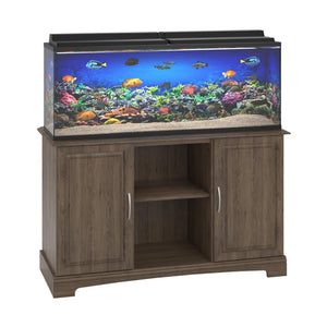 Ollie & Hutch Harbor 50 - 75 Gallon Aquarium or Terrarium Stand - Rustic Oak