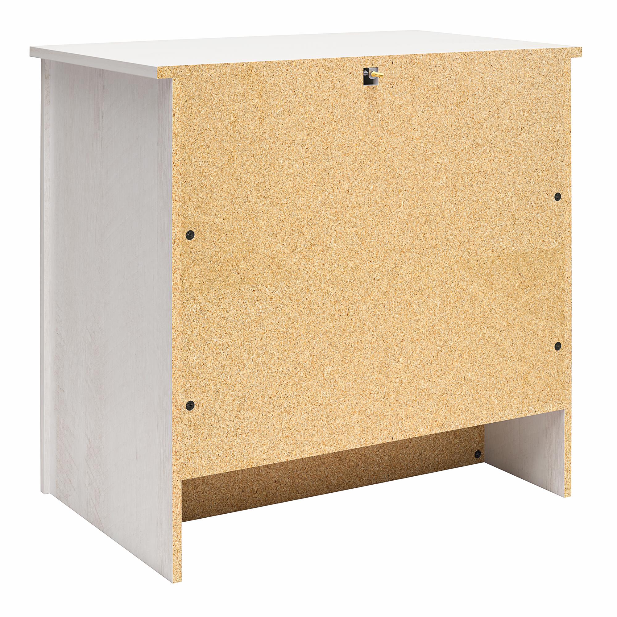 Alton Farmhouse Nightstand with 4 Shelves, Magnolia Oak - Magnolia Oak