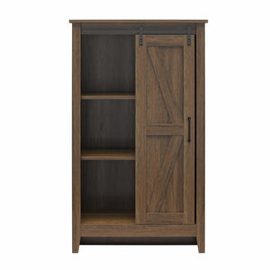Alton Farmhouse Gentleman's Chest, Rustic Walnut - Rustic Walnut - 5 Drawer