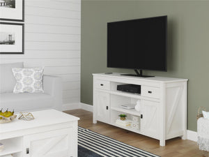 Ameriwood Home Farmington TV Stand for TVs up to 60" - Ivory Oak