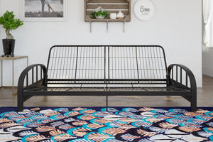 DHP Aiden Metal Futon Frame - Black