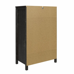 Ameriwood Home Beaumont 5 Drawer Dresser - Black Oak - 5 Drawer