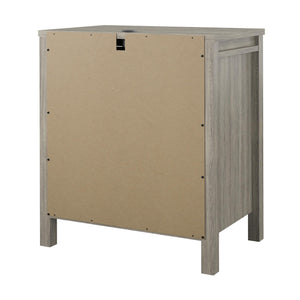 Ameriwood Home Beaumont Nightstand with 2 USB Ports - Gray Oak