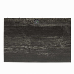 Ameriwood Home Beaumont Nightstand with 2 USB Ports - Black Oak