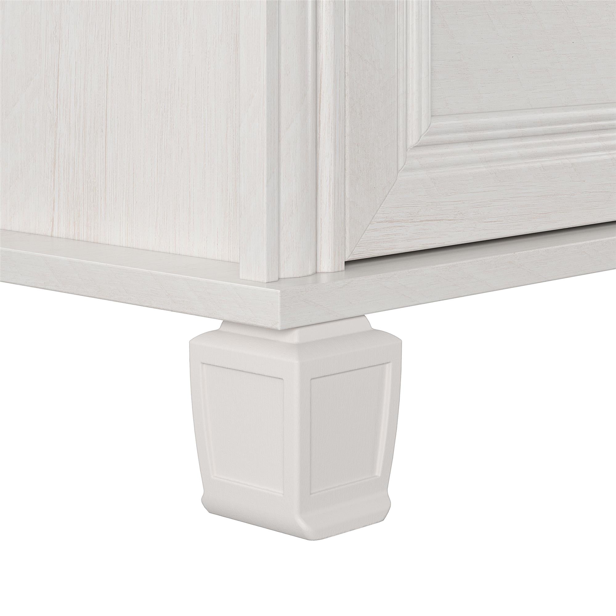 Ameriwood Home Rue Lane 4 Drawer Dresser - Ivory Oak