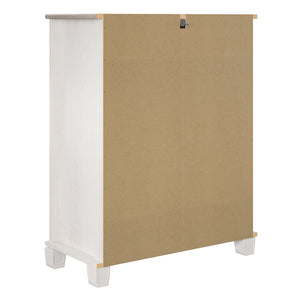 Ameriwood Home Rue Lane 4 Drawer Dresser - Ivory Oak