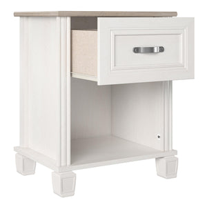 Ameriwood Home Rue Lane Nightstand - Ivory Oak