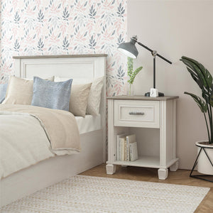 Ameriwood Home Rue Lane Nightstand - Ivory Oak