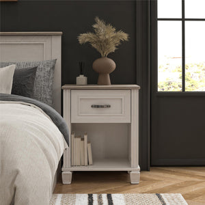 Ameriwood Home Rue Lane Nightstand - Ivory Oak