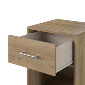Ameriwood Home Nightstand with 1 Drawer - Natural