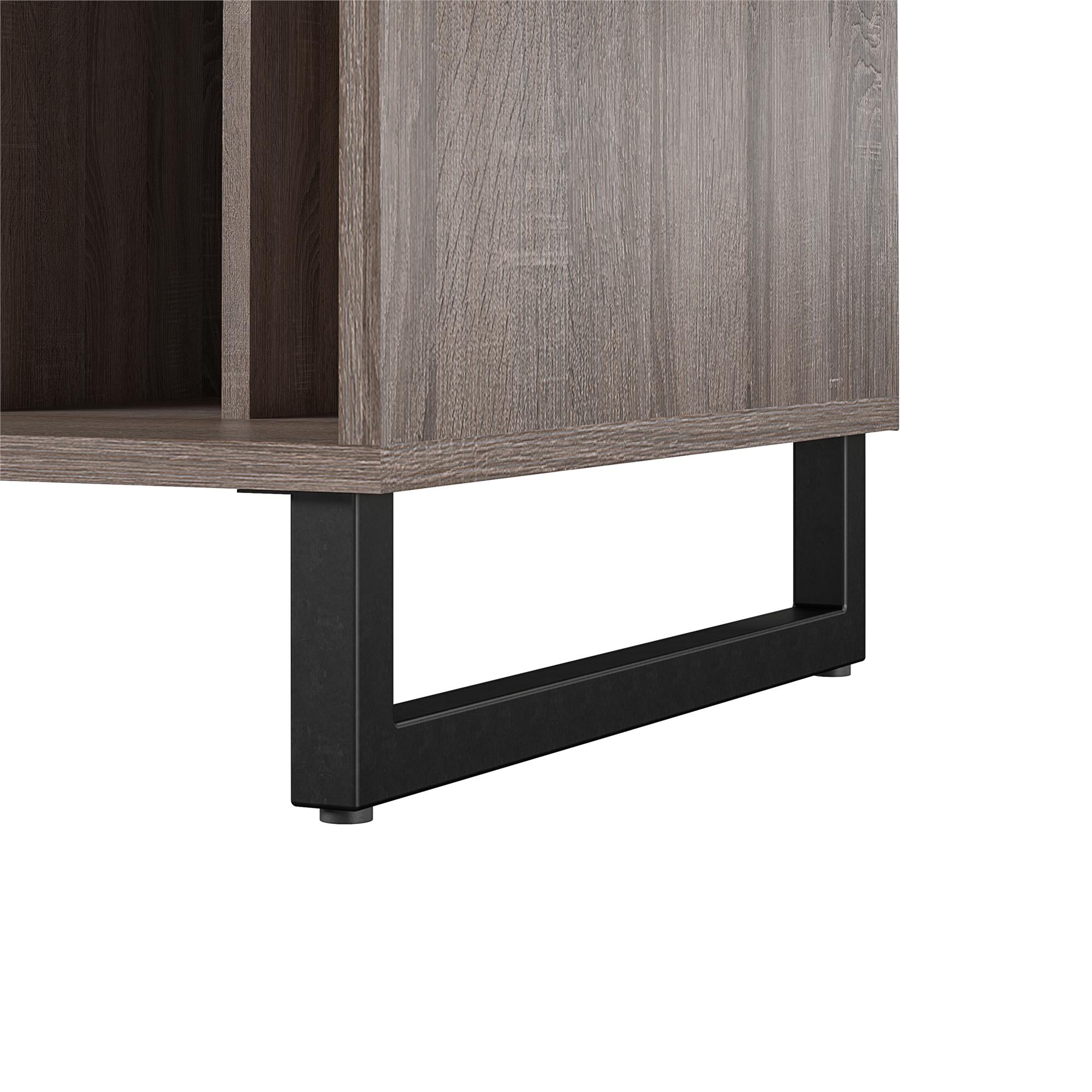 Ameriwood Home Turntable Stand - Distressed Gray Oak