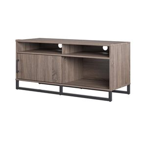Ameriwood Home TV Stand for TVs up to 54" - Distressed Gray Oak