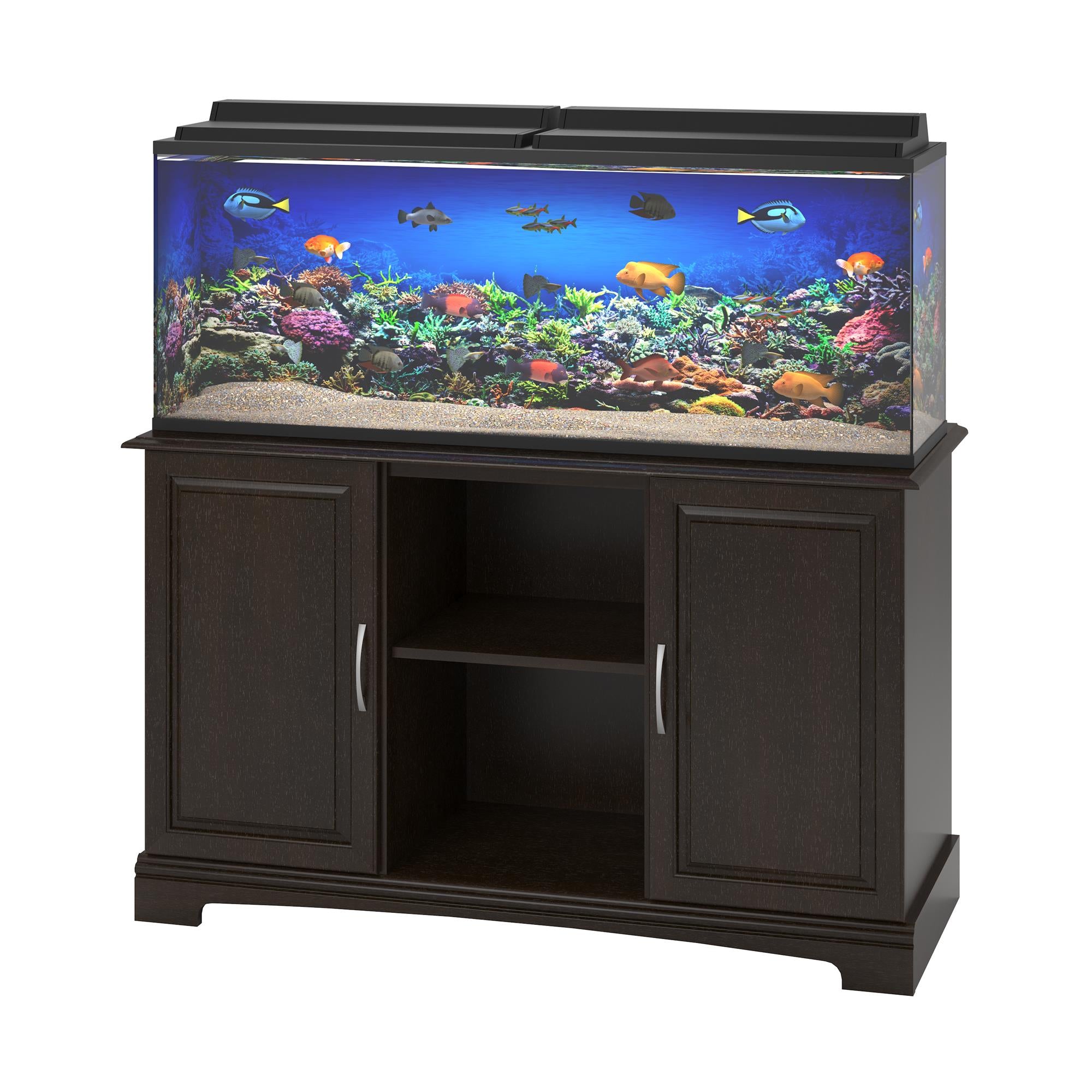 Ollie & Hutch Harbor 50 - 75 Gallon Aquarium or Terrarium Stand - Espresso