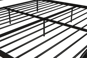 Novogratz Bushwick Metal Bed - Black - King