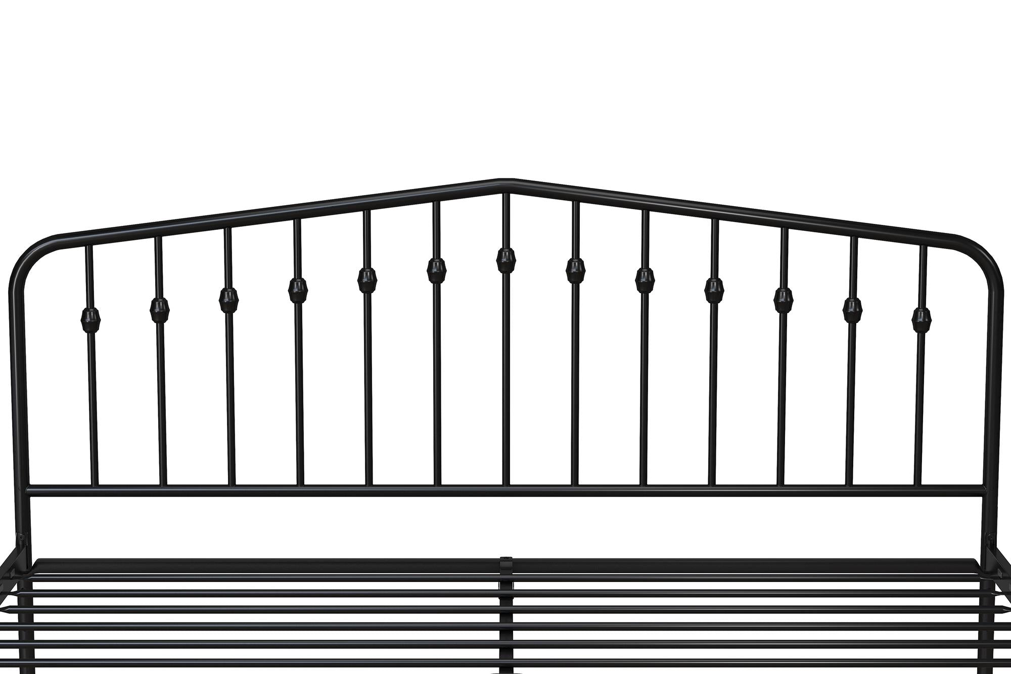 Novogratz Bushwick Metal Bed - Black - King