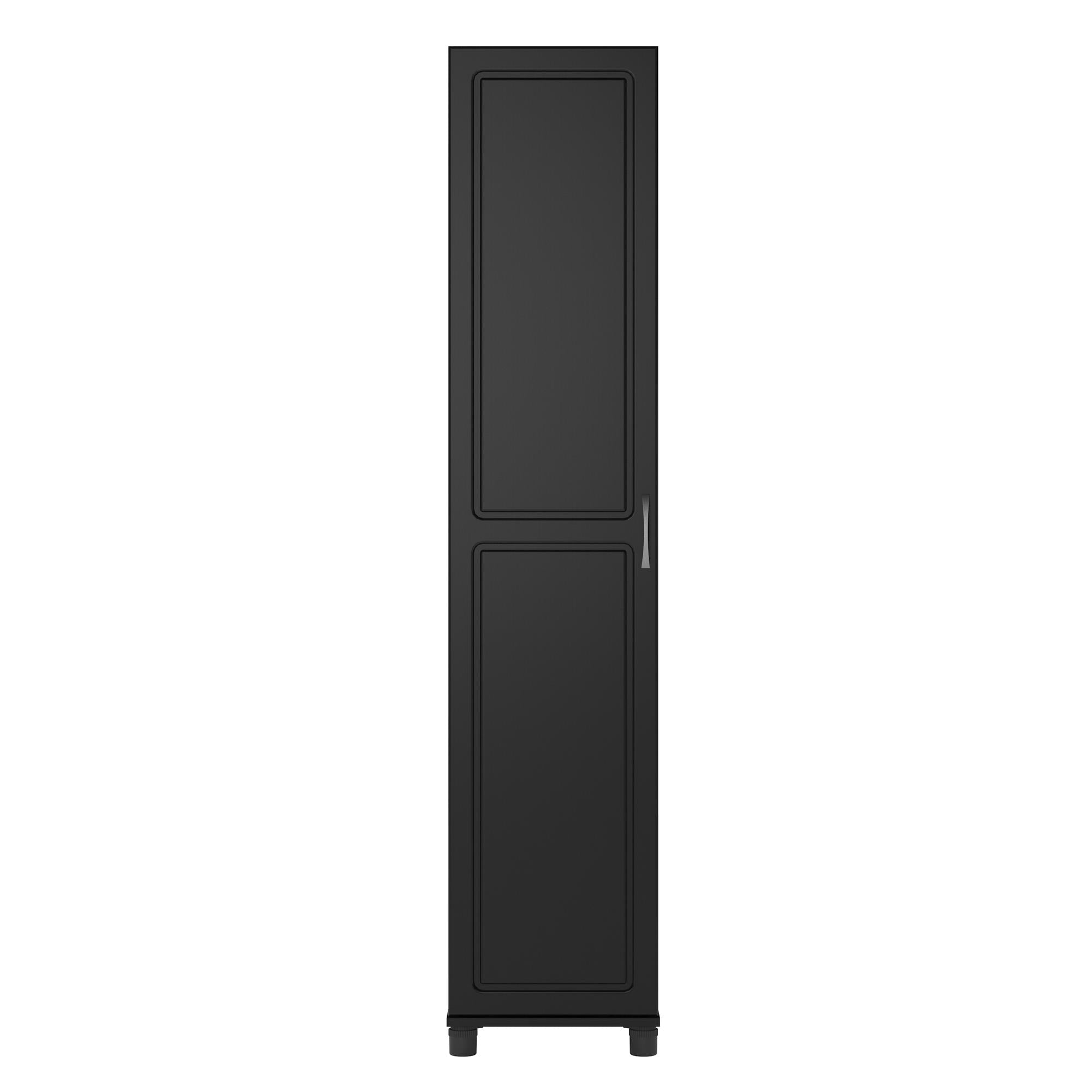 Systembuild Evolution Kendall 16" Utility Storage Cabinet - Black