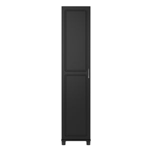 Systembuild Evolution Kendall 16" Utility Storage Cabinet - Black