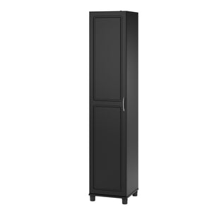 Systembuild Evolution Kendall 16" Utility Storage Cabinet - Black