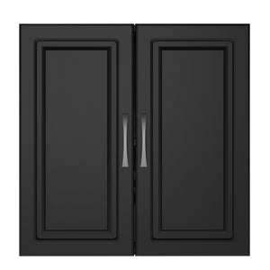 Systembuild Evolution Kendall 24" Wall Cabinet - Black