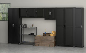 Systembuild Evolution Kendall 16" Utility Storage Cabinet - Black