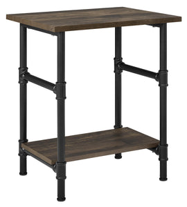 Ameriwood Home Carter End Table - Rustic