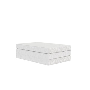 DHP  4" Tri-Folding Mattress - White - Twin