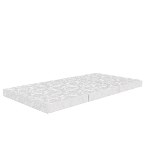 DHP  4" Tri-Folding Mattress - White - Twin